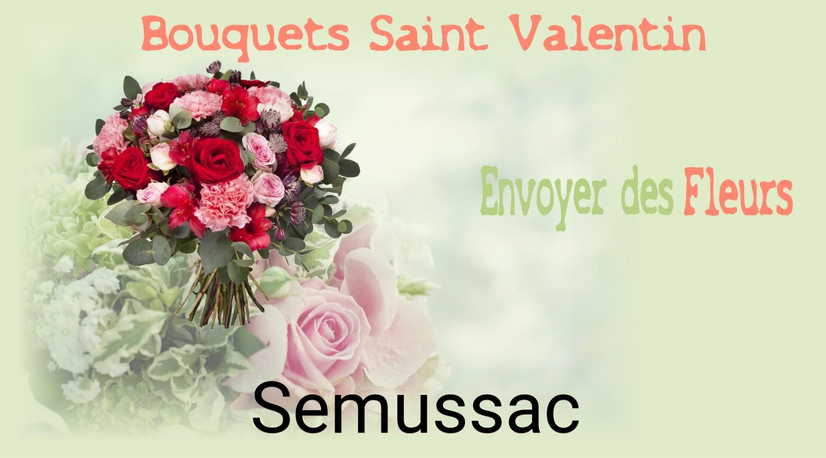 Roses de Saint-Valentin livrées à Semussac