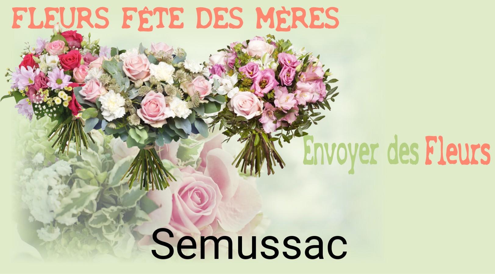 Bouquet de Fête des Mères livré à Semussac